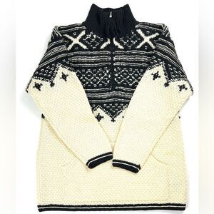 Vintage Lauren Ralph Lauren 100% Wool 1/4 Zip Pullover Sweater